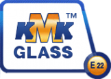 Логотип компании КМК GLASS